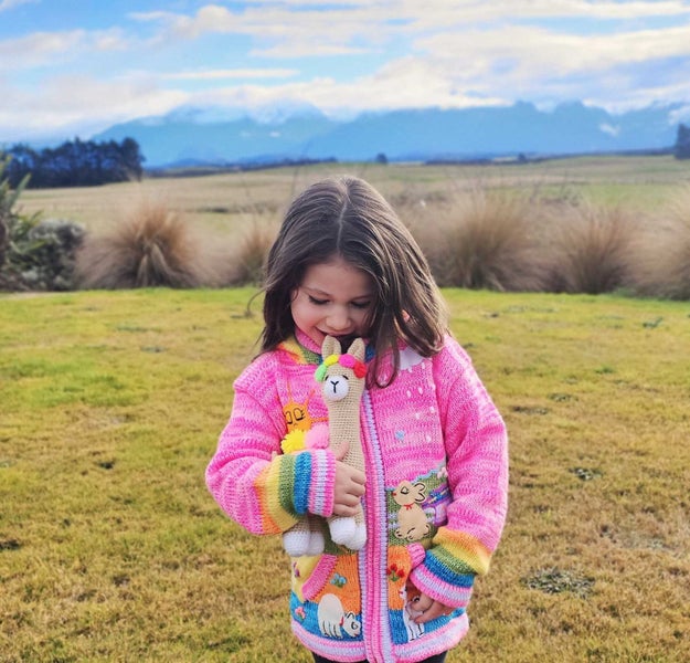 Kids Peruvian Handmade Hooded Jumper62863220449155112