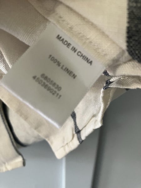 Linen Ticking Stripe Shirt { Extra Large } Carousel 6