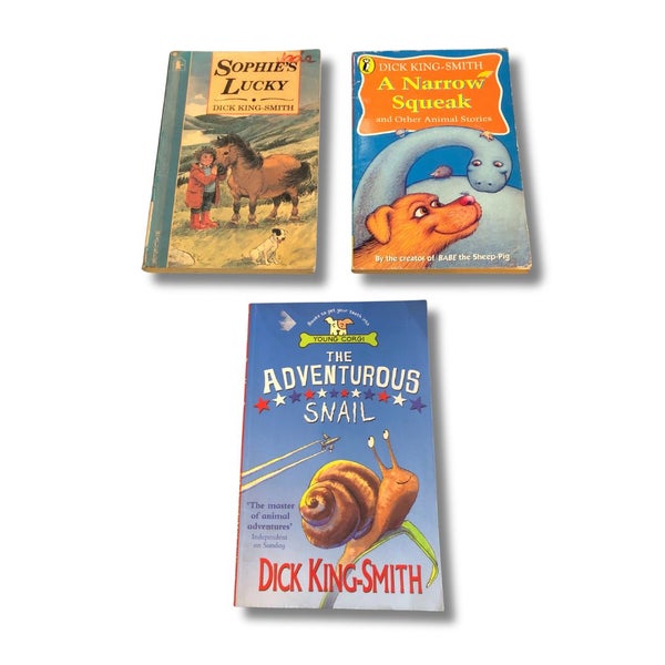 3x Dick King Smith Books Carousel 1