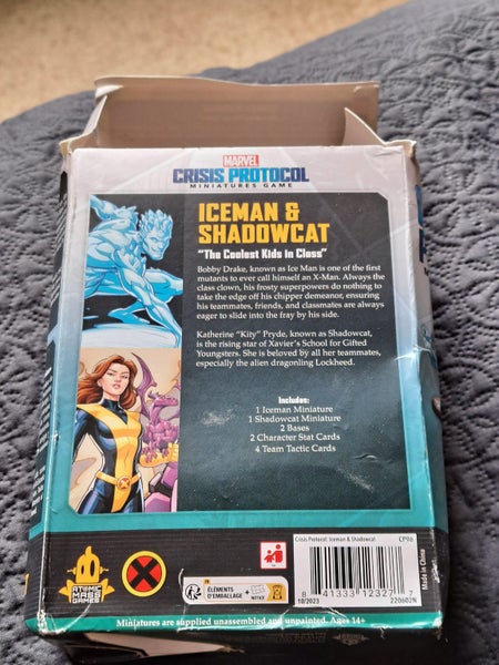 Marvel crisis protocol shadowcat and ice man character pack. Carousel 2