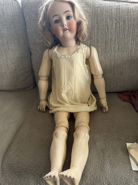 36? Antique German Bisque doll62863214631553112
