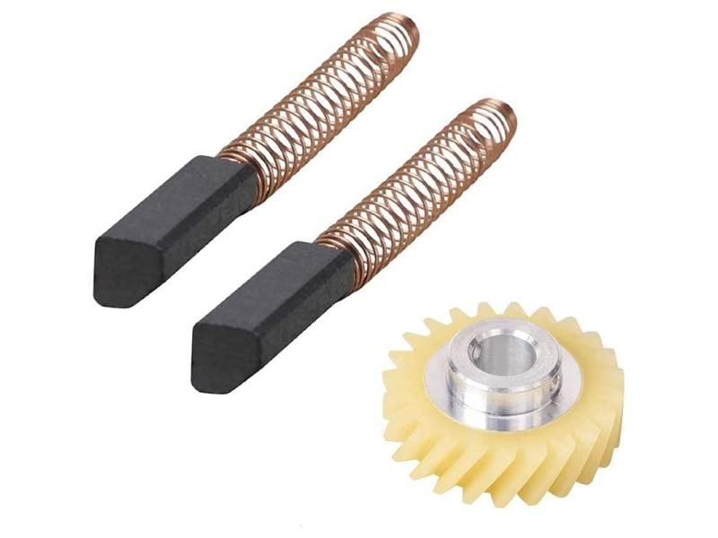 W10112253 9706416 Motor Brush W10380496 4162897 Mixer Worm Drive Gear For Carousel 1