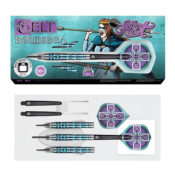 Celt Boudicca, Steel Tip darts (set of 3) Carousel 2
