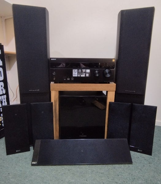 Speaker & Receiver Set 7.1 Wharfedale, KEF and Sony62864729709954111