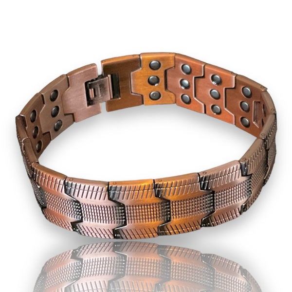 Copper band 100% Pure Copper Magnetic Bracelet Link 48 mags Carousel 2