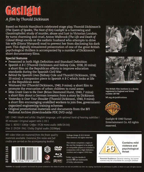Gaslight (1940) - New Blu-ray + DVD + Booklet Carousel 2