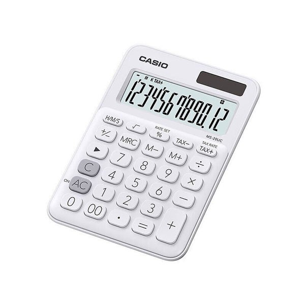 Casio MS20UCWE Calcultor White Carousel 1