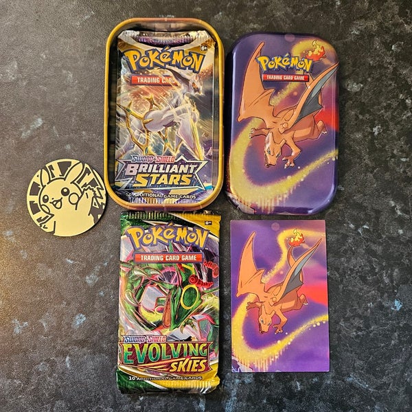Kanto Power Mini Tin ARTSET - EVOLVING SKIES! Pokemon TCG Carousel 13