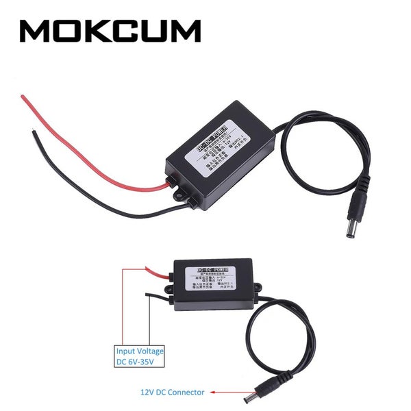 Waterproof Step Down Voltage Converter DC-DC 6V-35V To 12V Integrated Buck Carousel 1