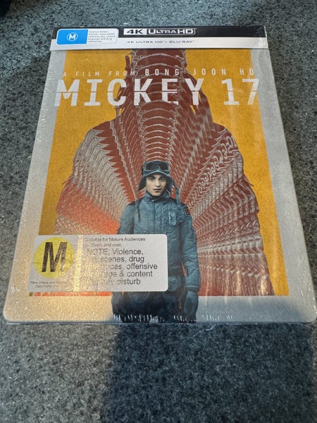 Mickey 17 4K and Blu-ray (Steelbook Carousel 1