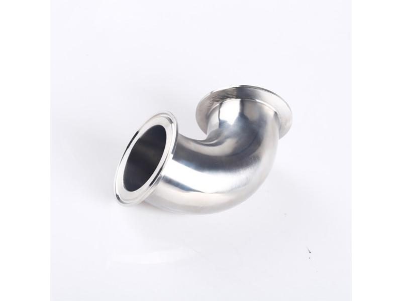 4"(102mm)OD119mm Sanitary Tri-clamp 90 Degree Pipe Stainless Steel 304 Elbow Carousel 1