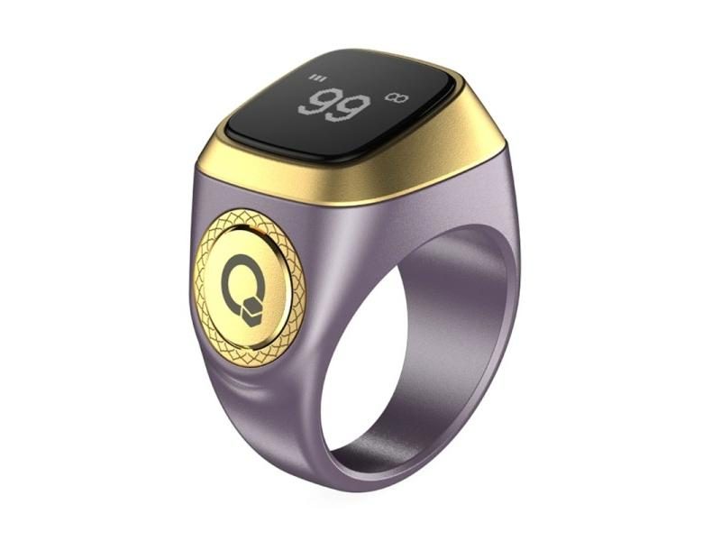 Electronic Digital Finger Counter OLED Display Tasbih Tally Counter Prayer Time Carousel 1