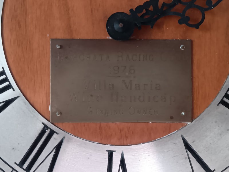 Hororata Racing Club 1976 Villa Maria Wine Handicap Winning Owner Clock Carousel 2
