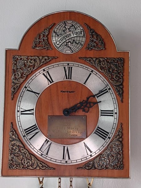 Hororata Racing Club 1976 Villa Maria Wine Handicap Winning Owner Clock Carousel 10