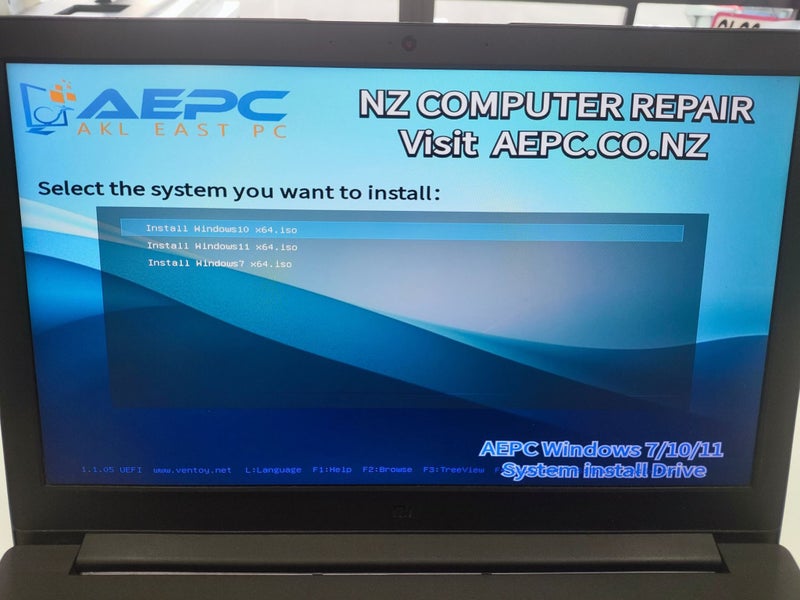 AEPC Windows Installation Drive Windows 7 / 10 / 11 USB Bootable Drive Carousel 1