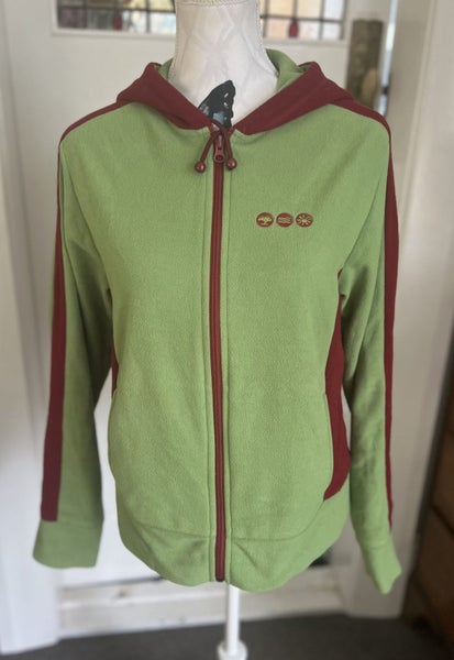 Earth Sea Sky retro fleece. Size 14 Carousel 1