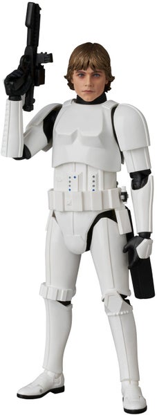 MAFEX Luke Skywalker (Stormtrooper Disguise) Star Wars Action Figure by Medicom Carousel 1