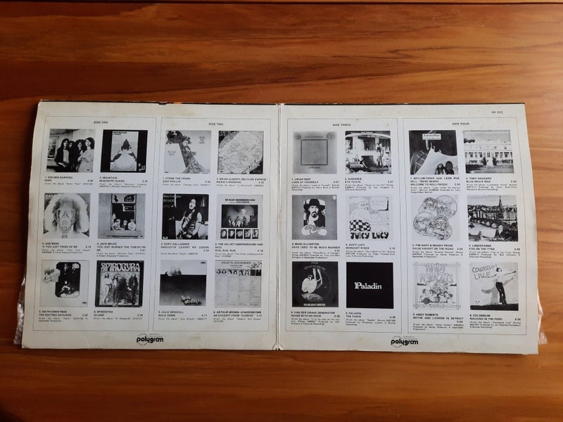 Hot Rock. A Colorful Rock Album Sampler from 197262868834990081113
