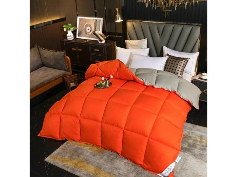 Winter Cotton Goose Down Quilt Five-Star Hotel Duvet Super Soft Fluffy Queen Carousel 1