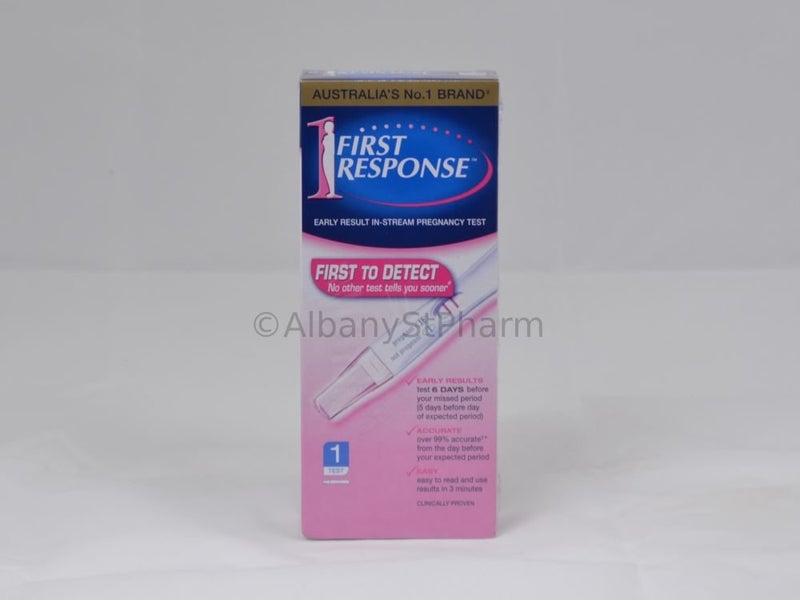 First Response In-Stream Pregnancy Test (1 Test) Carousel 1