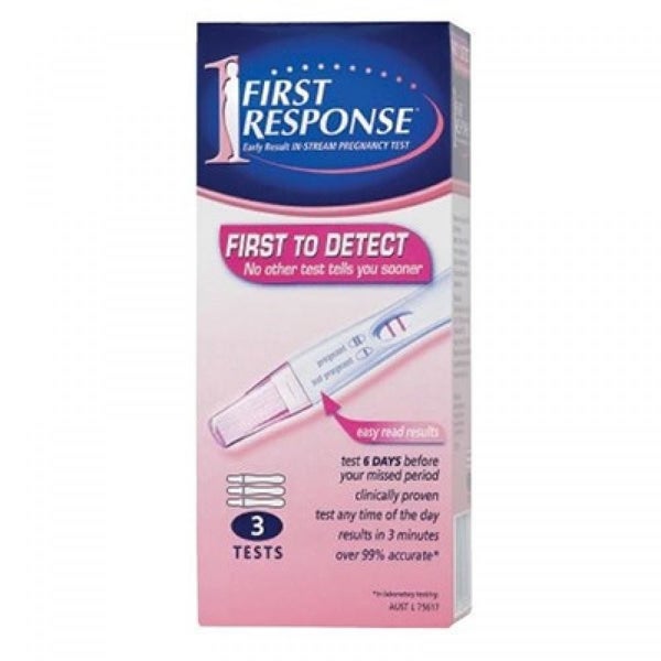 First Response In-Stream Pregnancy Test (3 Tests) Carousel 1