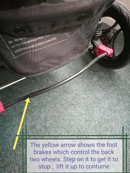 Baby 3-wheel Stroller Pram Carousel 6