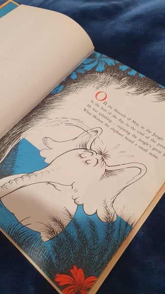 Horton Hears A Who + The Lorax by Dr Seuss (large size books) Carousel 2