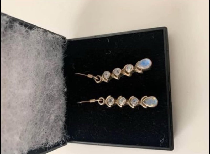 Silver Moonstone earrings628647314777621117