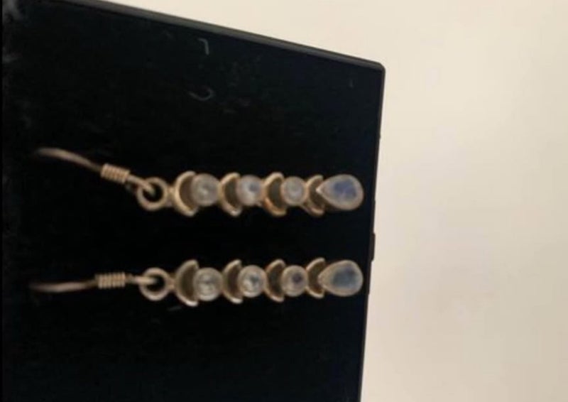 Silver Moonstone earrings62864731477762114