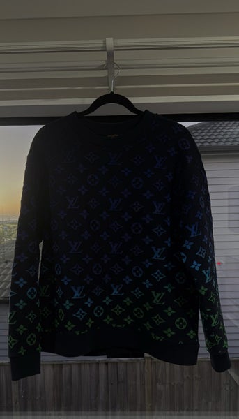 Louis Vuitton Gradient Monogram Fil Coup Sweatshirt62930693958402118
