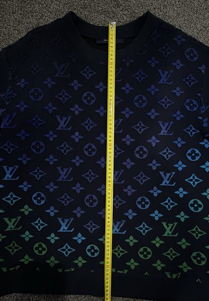 Louis Vuitton Gradient Monogram Fil Coup Sweatshirt63614410498563114