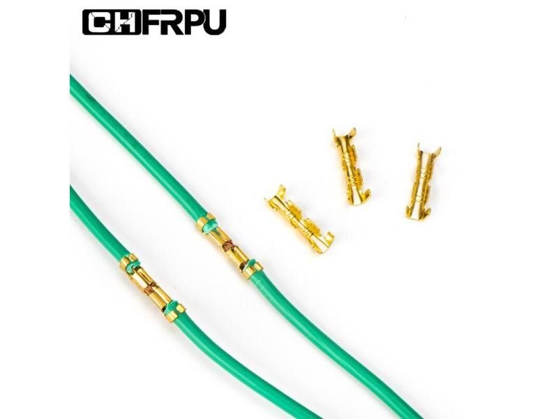 50/100PCS U-shaped Wire Connector Small Teeth Fascia Butt Terminal Quick Carousel 1