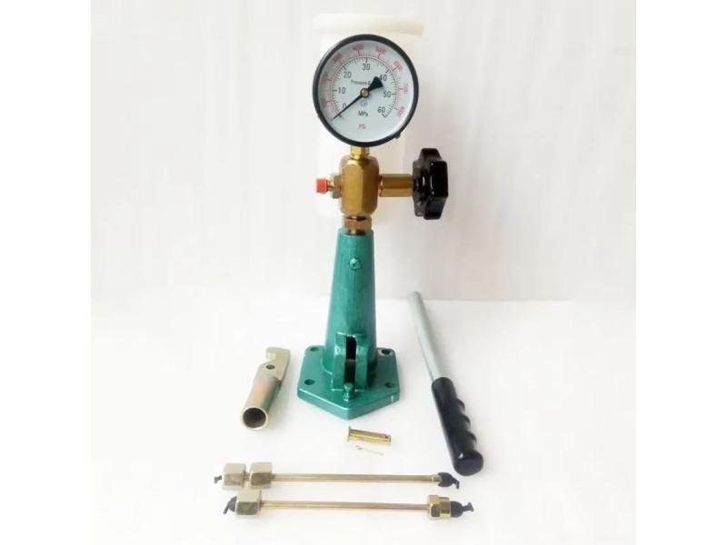 S80h Diesel Injector Nozzle Calibrator Fuel Nozzle Tester With Dual Scale Gauge Carousel 1