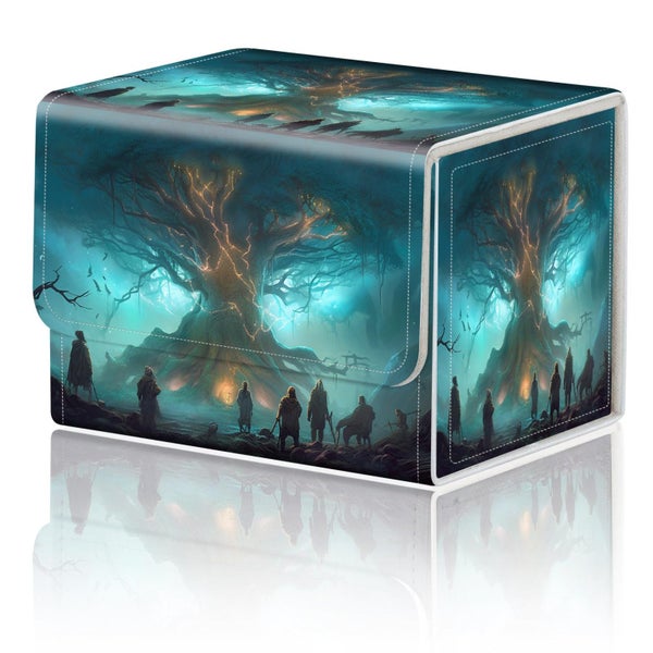 DEGDFSGR for TCG MTG Card Game Storage Box Organizer Trading Card Case Commander Carousel 1