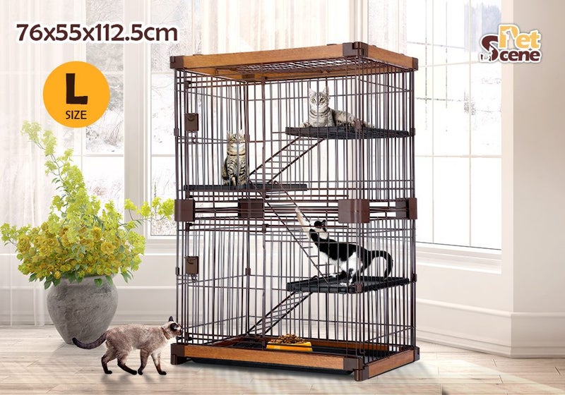 Pet Cat Cage House Carousel 1