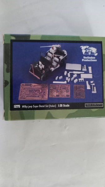 1/35 Verlinden Productions Willys Jeep Super Detail Set Carousel 1