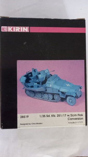 1/35 Kirin Sd.Kfz.251/17 2cm Flak Conversion Carousel 1