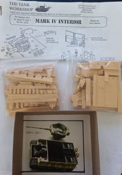 1/35 Tank Workshop Pz.Kpfw IV/SdKfz.161/2 Interior Carousel 1