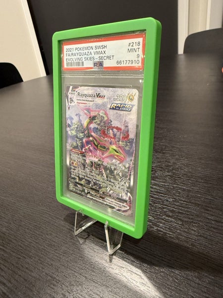 PSA 9 - Rayquaza VMAX 218/203 Secret Rare - Evolving Skies SWSH62863228443649112