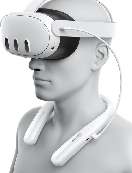 JSAUX VR Neck Power Bank - White Carousel 1