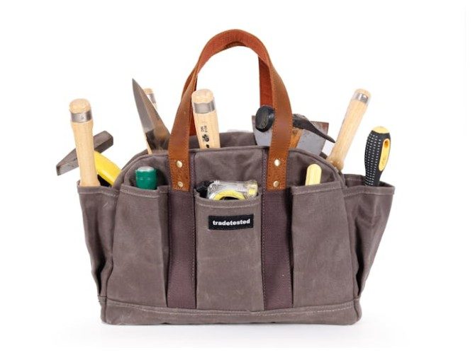 Tool Bag Waxed Canvas Carousel 1