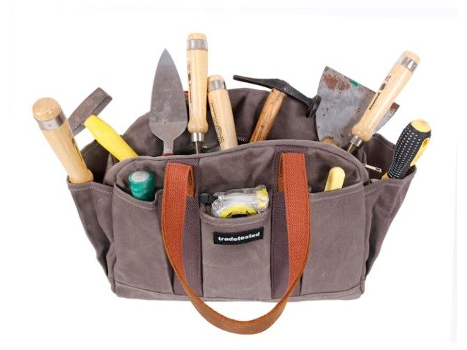 Tool Bag Waxed Canvas Carousel 2