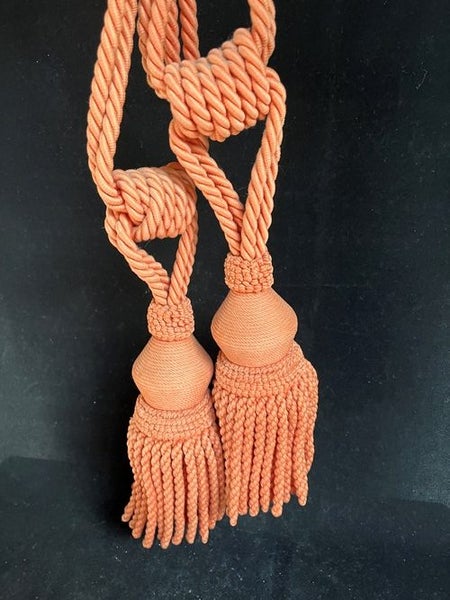 Pair Of Rope Tassel Curtain Tieback Carousel 2