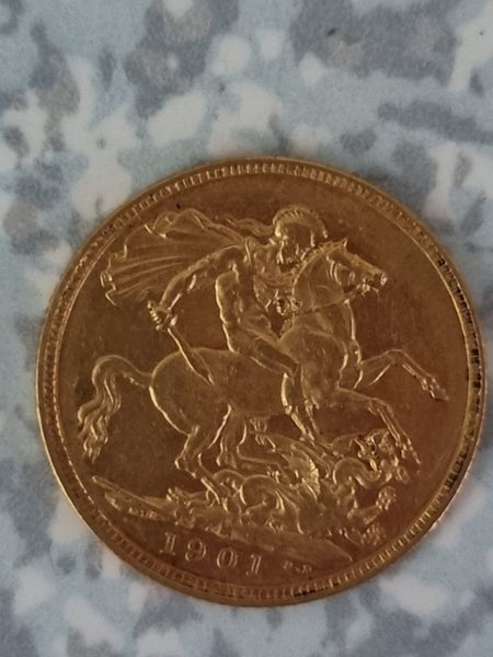 1901 Gold Sovereign 8gram62864727048195114