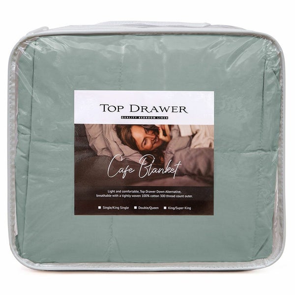 Down Alternative Cafe Blanket by Top Drawer Carousel 2