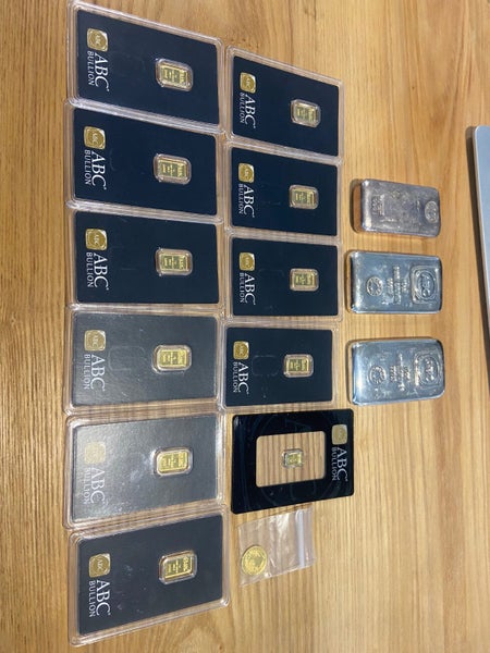 Gold and Silver Bars628543153884181113