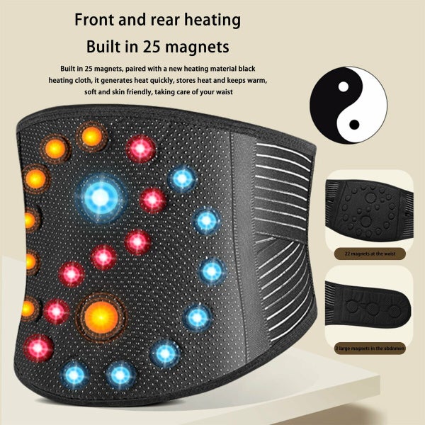 Self-Heating Lower Lumbar Support Belts Back Relax Disc Decompression Brace Carousel 2
