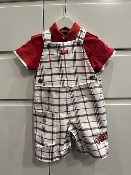 The Cutest OshKosh Overalls, TShirt and Hat Size 18-24 Months62854320894977114