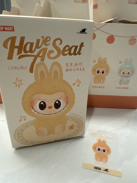Popmart Labubu "Have a Seat" -- Baba Carousel 2