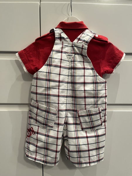 The Cutest OshKosh Overalls, TShirt and Hat Size 18-24 Months62854320894977111